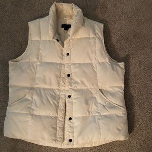 Lands End button down jacket vest!